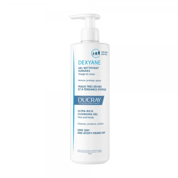 DEXYANE GEL LIMPIADOR SOBREGRASO DUCRAY 1 ENVASE 400 ml