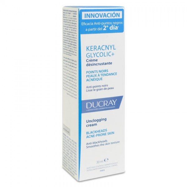 KERACNYL GLICOLIC + CREMA DESINCRUSTANTE DUCRAY 1 ENVASE 30 ml