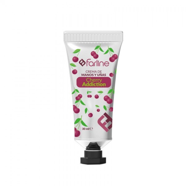 FARLINE CREMA DE MANOS Y UÑAS CEREZA ADDICTION 30 ML
