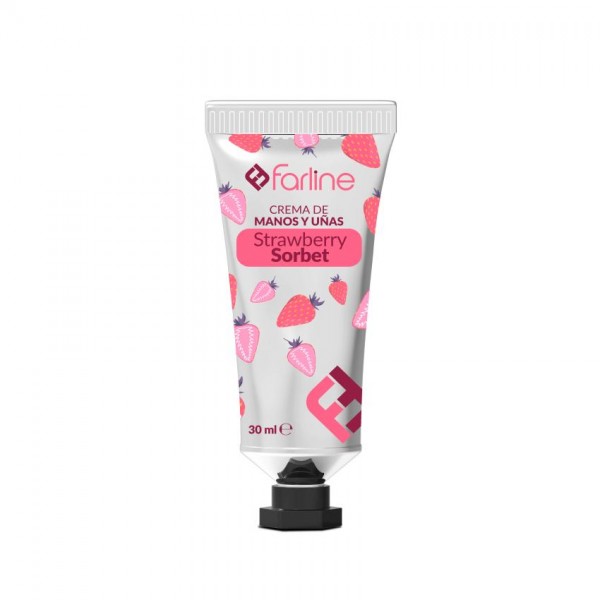 FARLINE CREMA DE MANOS Y UÑAS FRESA SORBET 30 ML