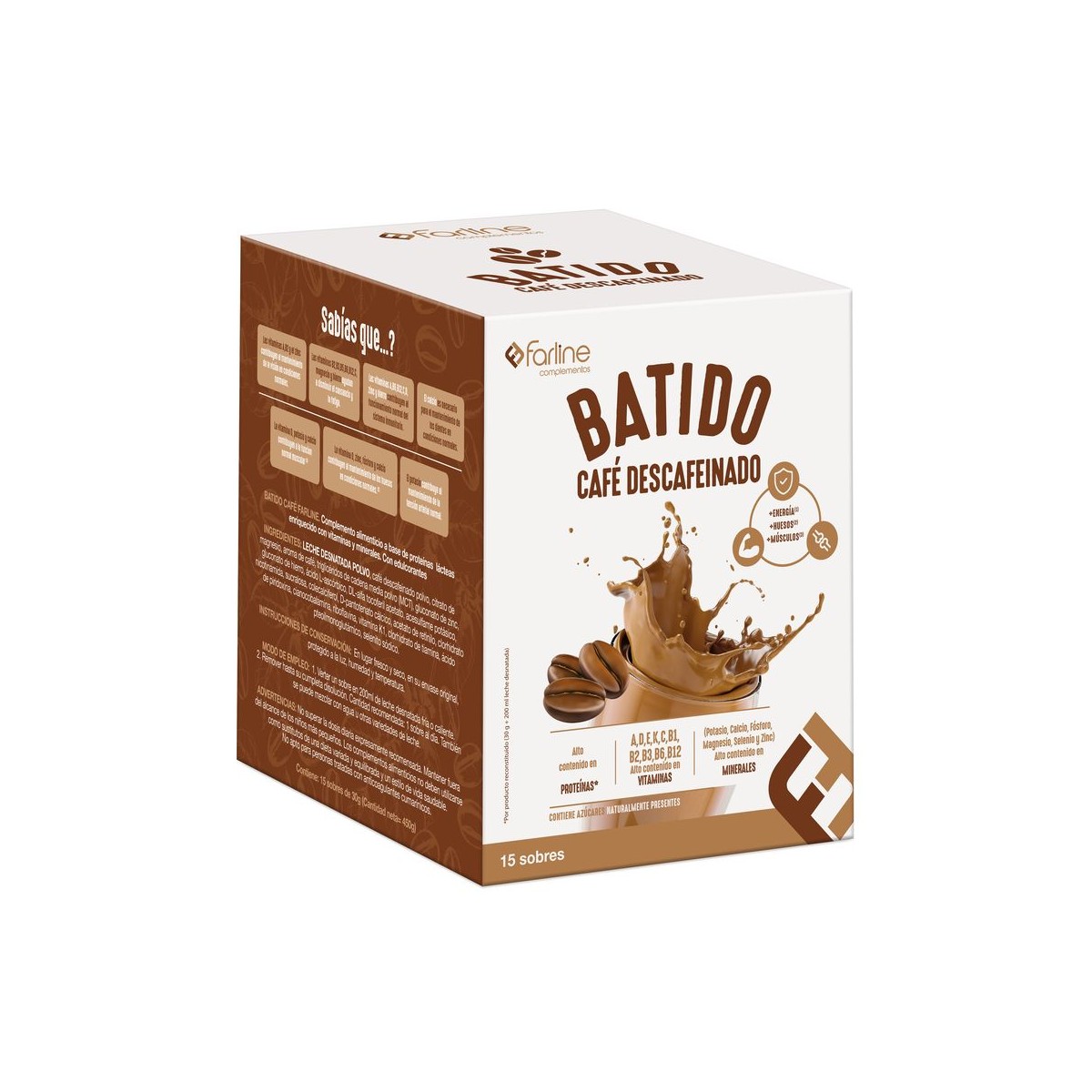 FARLINE COMPLEMENTOS BATIDO 15 SOBRES 30 g...