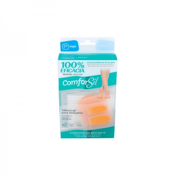 TALONERAS DESCANSO COMFORSIL SILICONA 2 UNIDADES TALLA M CC214M