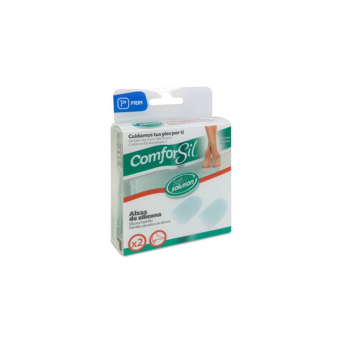 ALZA PARA DISIMETRIAS COMFORSIL SILICONA 8 mm 2...