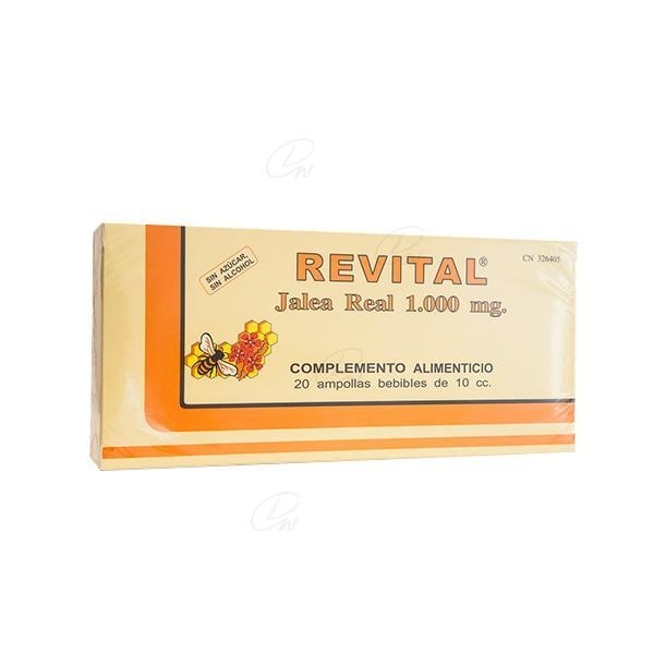 REVITAL JALEA REAL AMP BEBIBLES 20 AMPOLLAS