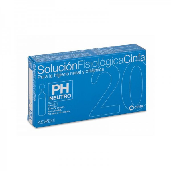 CINFA SOLUCION FISIOLOGICA 40 UNIDADES MONODOSIS 5 ml