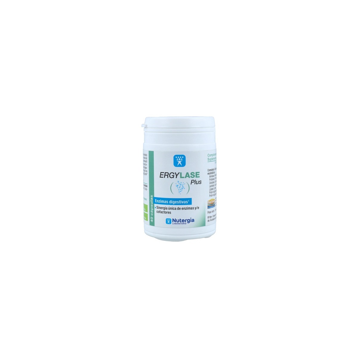 ERGYLASE PLUS 40 CAPSULAS NUTERGIA