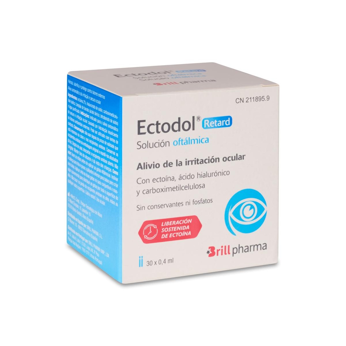 ECTODOL RETARD SOLUCION OFTALMICA 30 MONODOSIS...