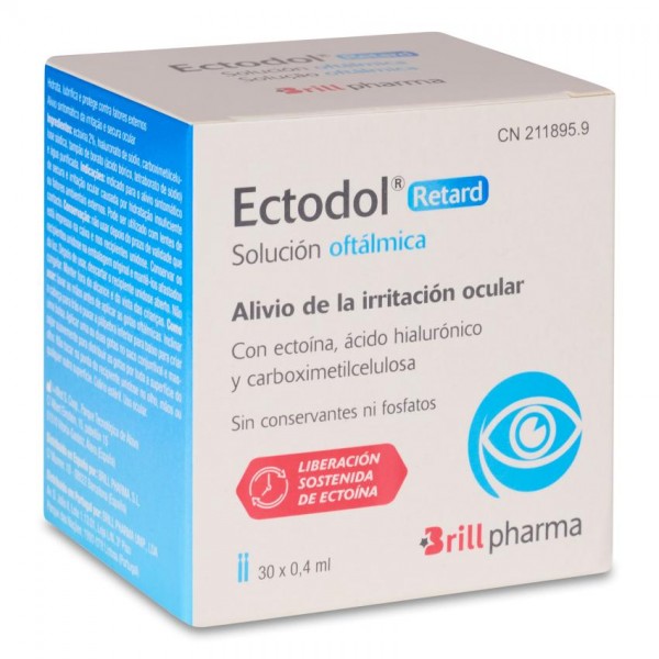 ECTODOL RETARD SOLUCION OFTALMICA 30 MONODOSIS 0,4 ml