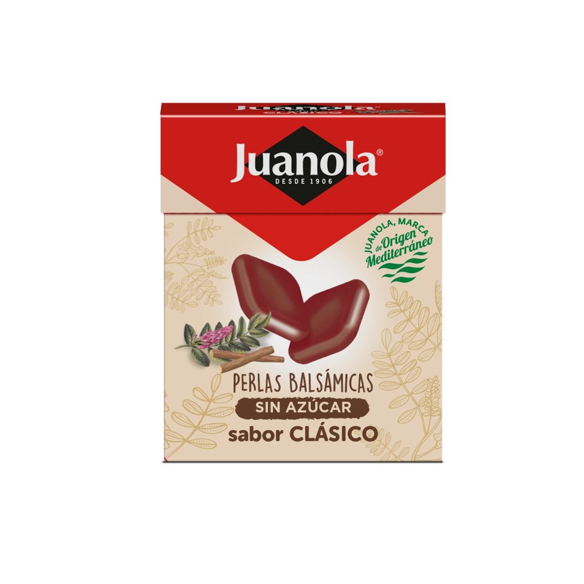 JUANOLA PERLAS 1 ENVASE 25 g SABOR CLASICO
