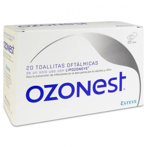 OZONEST 20 TOALLITAS OFTALMICAS