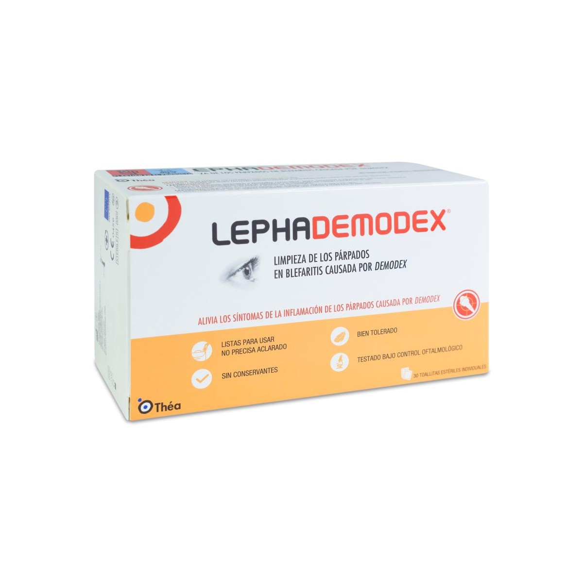 LEPHADEMODEX 30 TOALLITAS ESTERILES