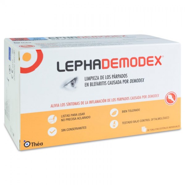 LEPHADEMODEX 30 TOALLITAS ESTERILES