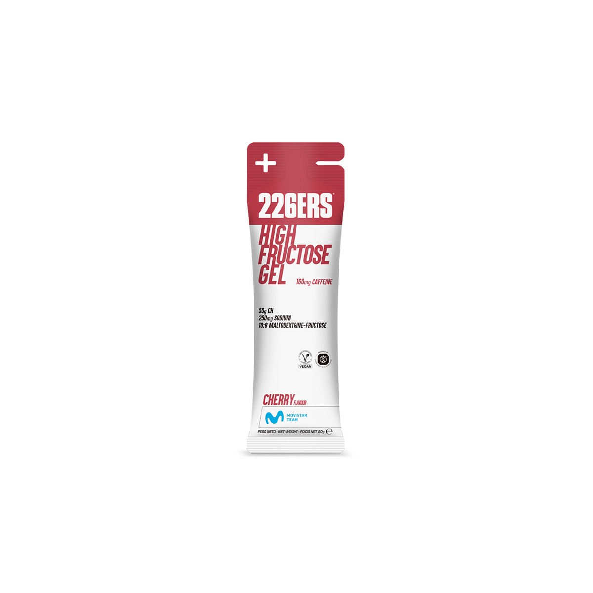 226ERS HIGH FRUCTOSE GEL 80 GR CAFEINA CHERRY 1 UD