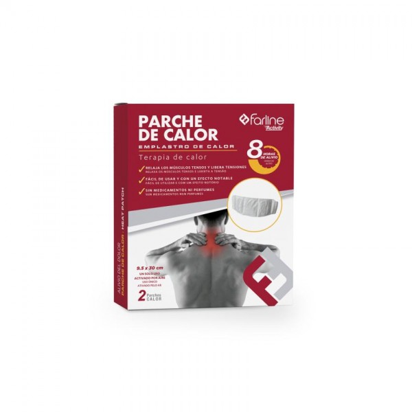 FARLINE PARCHE CALOR CERVICAL 2 UDS