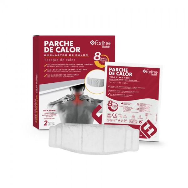 FARLINE PARCHE CALOR CERVICAL 2 UDS