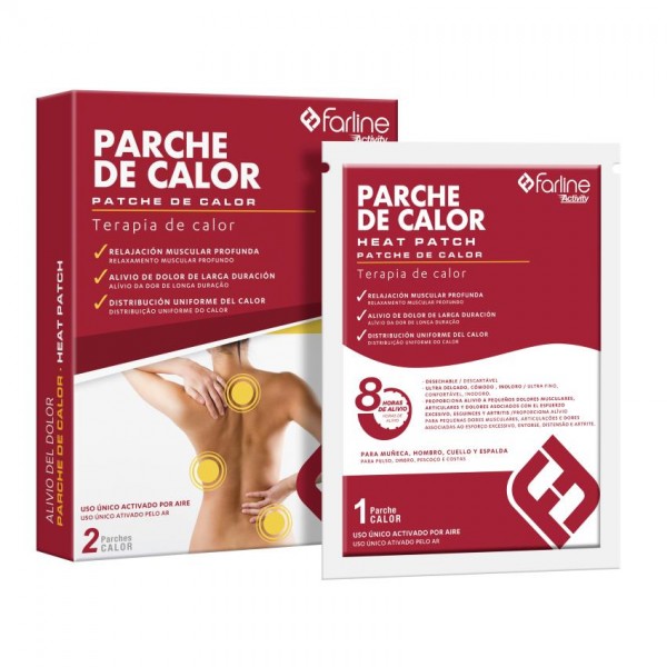 FARLINE ACTIVITY PARCHE CALOR 2 UNIDADES