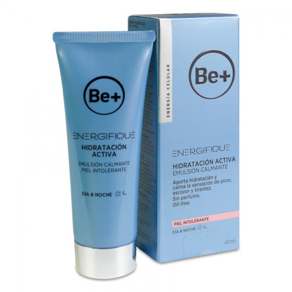 BE+ ENERGIFIQUE HIDRATACION ACTIVA PIEL INTOLERANTE 1 ENVASE 40 ml