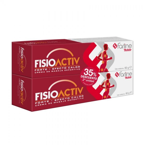 FARLINE FISIOACTIV FORTE EFECTO CALOR 2x60 g
