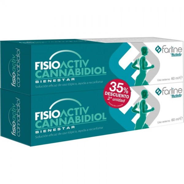FARLINE DUPLO ACTIVITY FISIOACTIV CREMA CANNABIDIOL 2x60 g