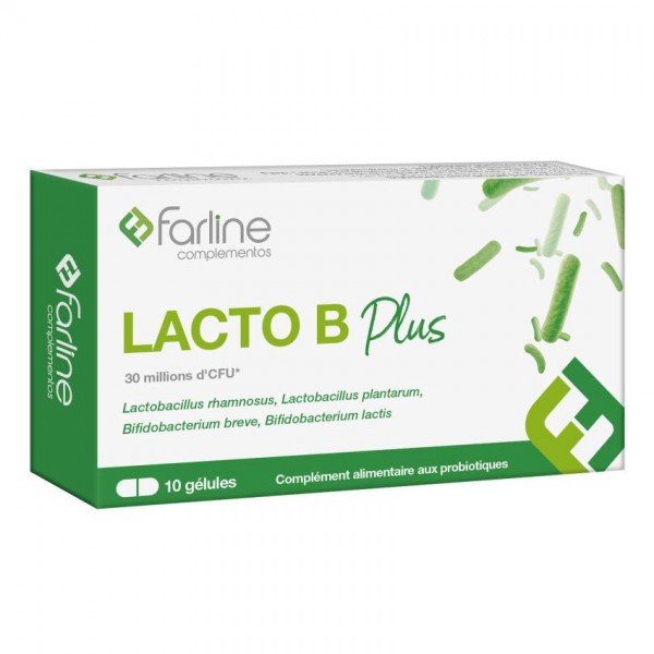 FARLINE COMPLEMENTOS LACTO B PLUS 10 CAPSULAS