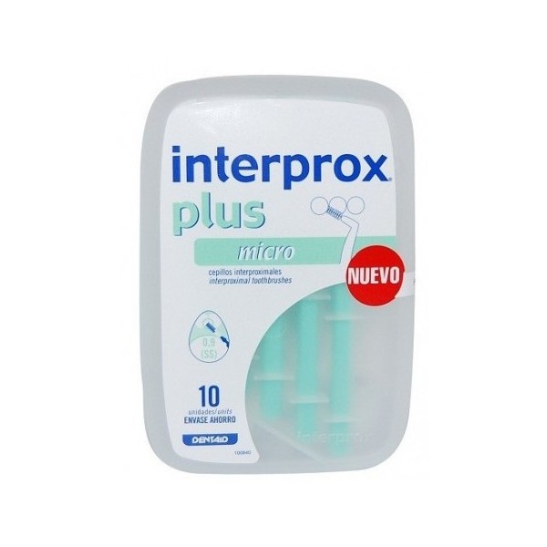 CEPILLO ESPACIO INTERPROXIMAL INTERPROX PLUS MICRO ENVASE AHORRO 10 UNIDADE