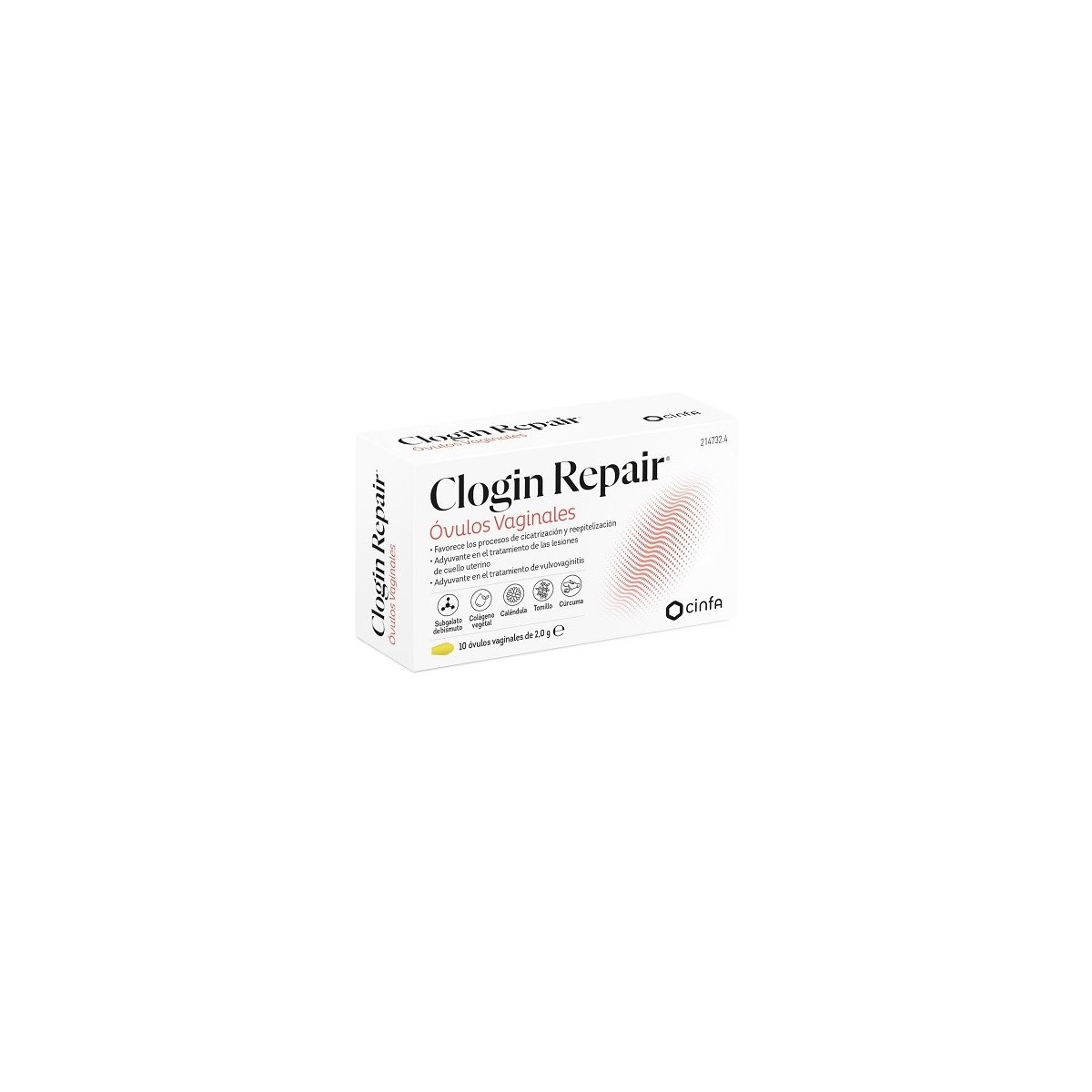 CLOGIN REPAIR OVULOS VAGINALES 10 UNIDADES 2 g