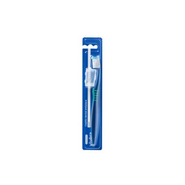 CEPILLO DENTAL ADULTO ACOFARMA VIVERA ANTIPLACA 1 UNIDAD MEDIO
