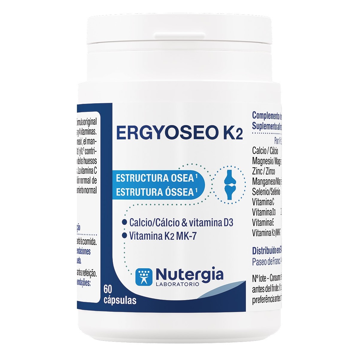 ERGYOSEO K2 60 CAPSULAS NUTERGIA