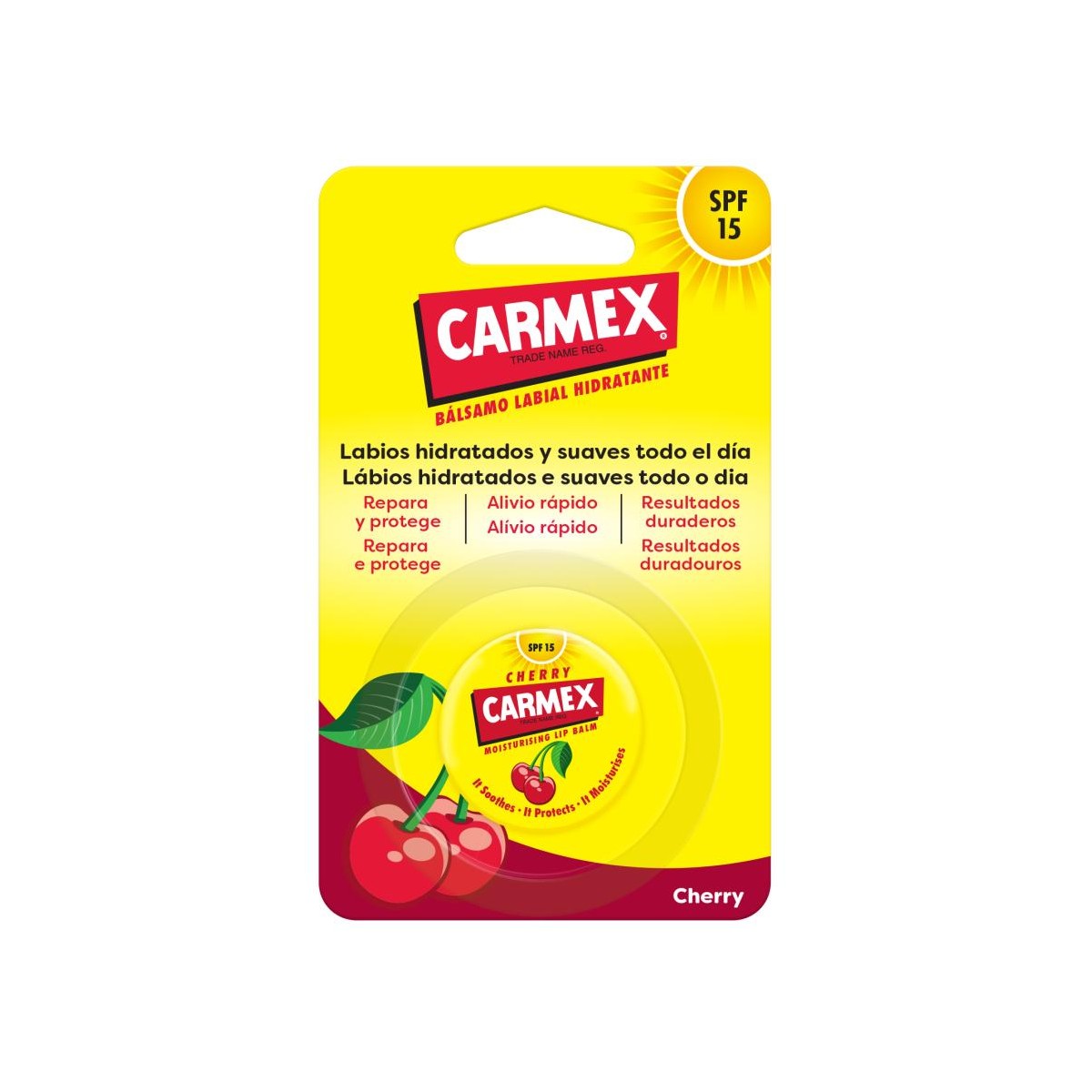 CARMEX CHERRY BALSAMO LABIAL HIDRATANTE 1 TARRO...