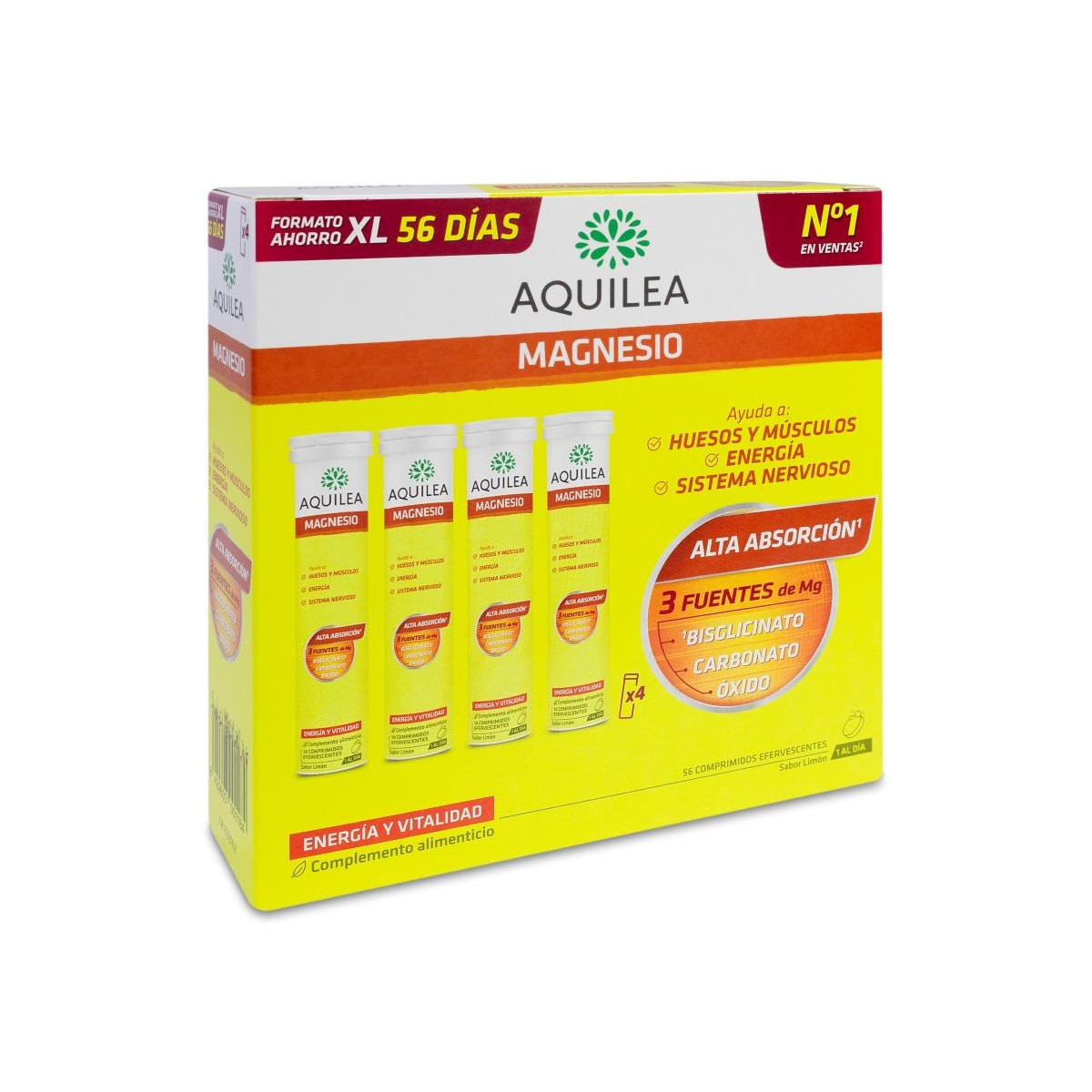 AQUILEA MAGNESIO 375 mg 56 COMPRIMIDOS...