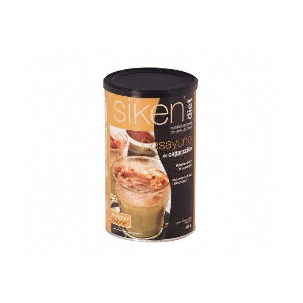 SIKEN DIET DESAYUNO DE CAPUCCINO 1 BOTE 400 g