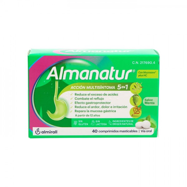 ALMANATUR MENTA 40 COMPRIMIDOS
