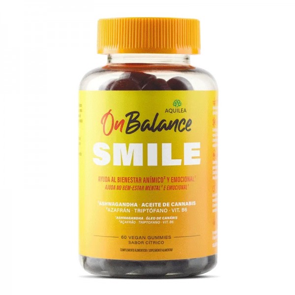 AQUILEA ONBALANCE SMILE 60 GOMINOLAS SABOR CITRICO