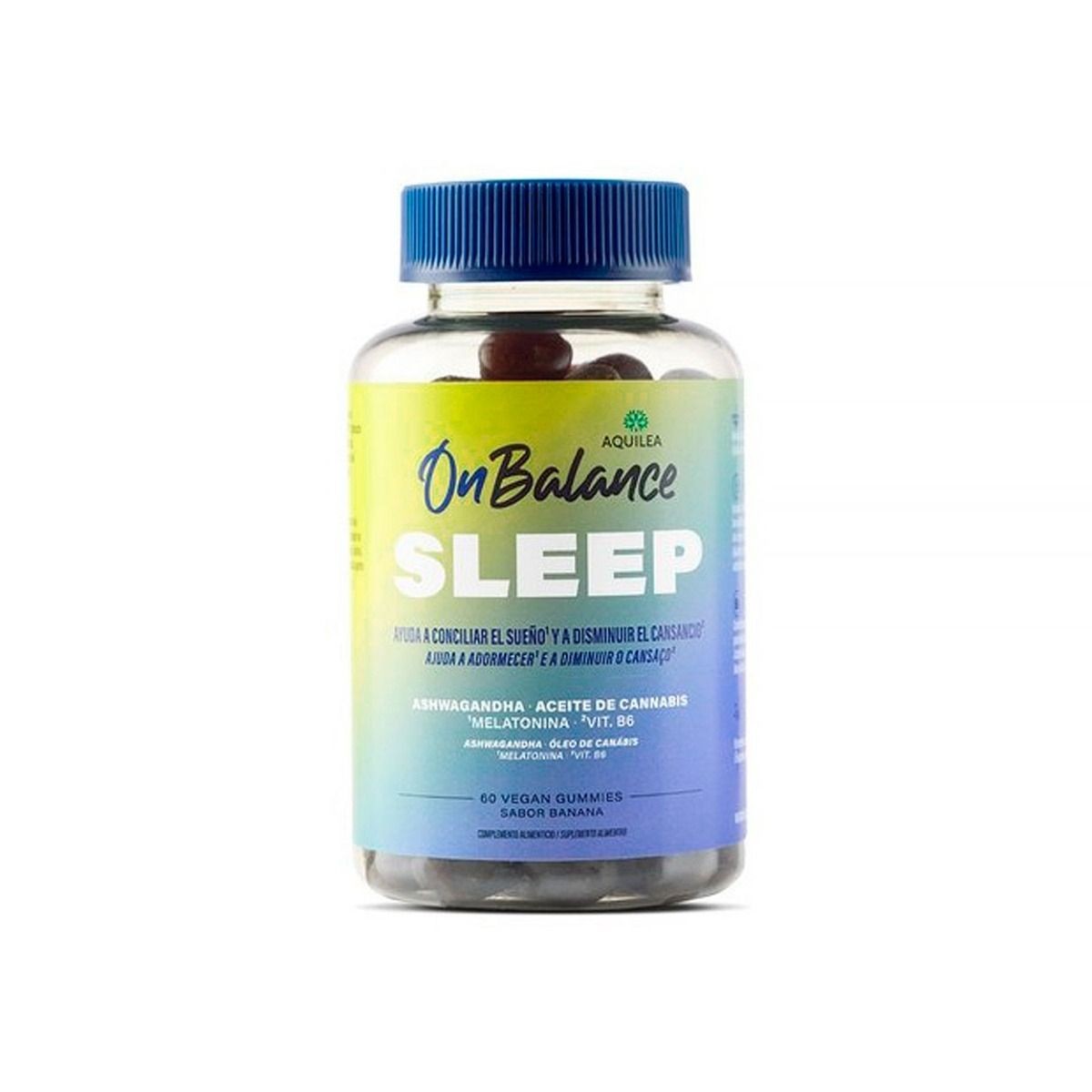 AQUILEA ONBALANCE SLEEP 60 GOMINOLAS SABOR BANANA