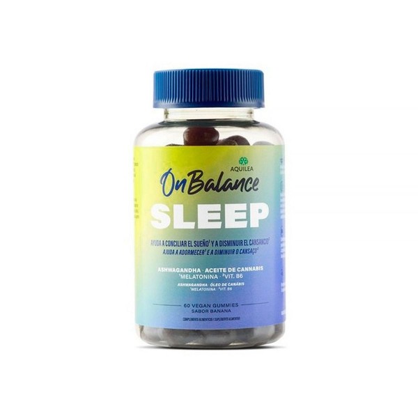 AQUILEA ONBALANCE SLEEP 60 GOMINOLAS SABOR BANANA