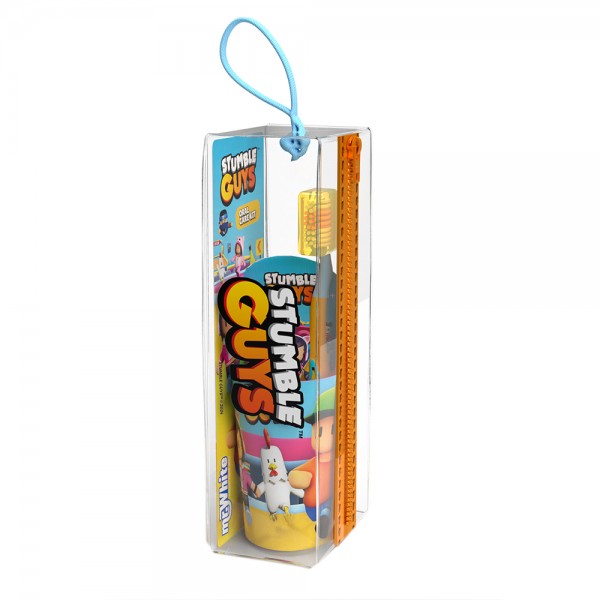 STUMBLE GUYS ESTUCHE INFANTIL VASO+PASTA DE DIENTES+ CEPILLO