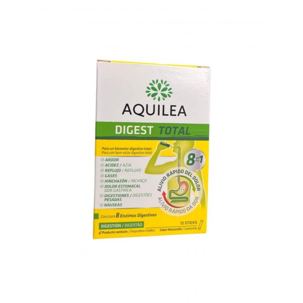 AQUILEA DIGEST TOTAL 12 STICKS 2,5 g SABOR MANZANILLA