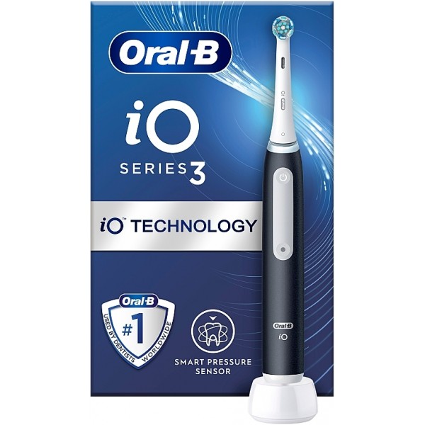 CEPILLO DENTAL ELECTRICO ORAL-B IO3 1 UNIDAD COLOR MATT BLACK
