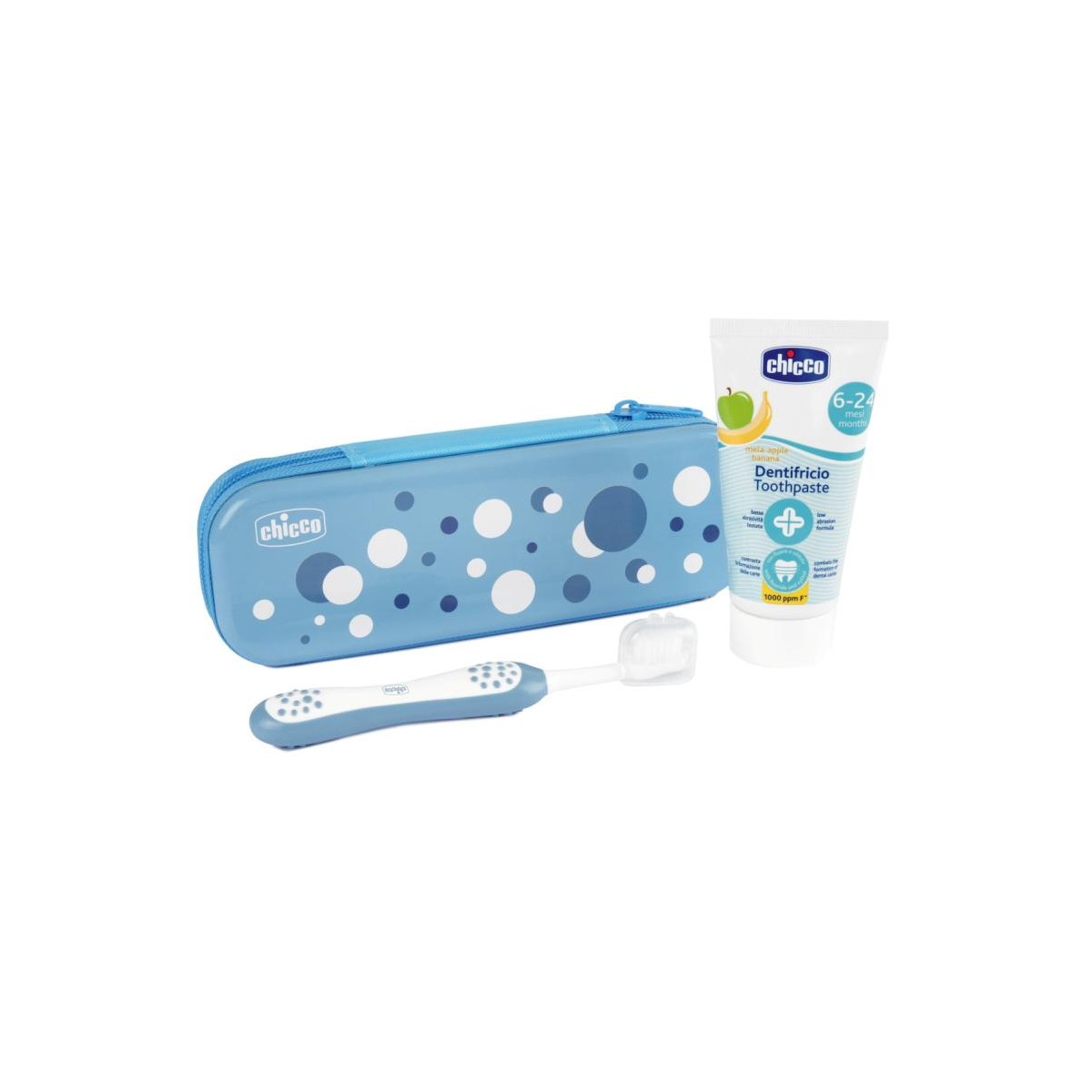 SET HIGIENE DENTAL INFANTIL CHICCO 6 - 36 MESES...
