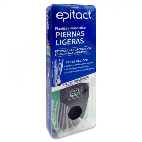 PLANTILLAS PIERNAS LIGERAS EPITACT 2 UNIDADES TALL S 36-38
