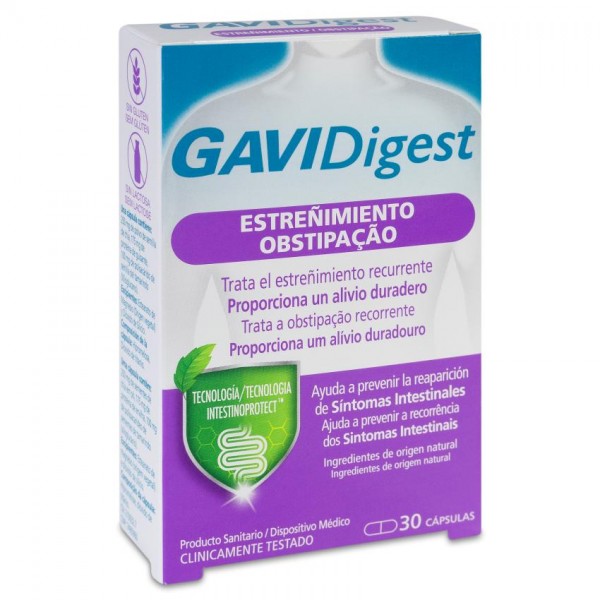 GAVIDIGEST ESTREÑIMIENTO 30 CAPSULAS