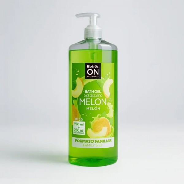 GEL DE BAÑO BETRES ON MELÓN 750ML + 250ML 1 UD