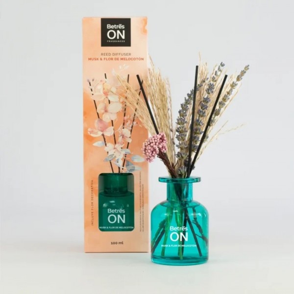 MIKADO BETRES AMBIENTADOR DECORATIVO MUSK Y FLOR DE MELOCOTON 1 UD