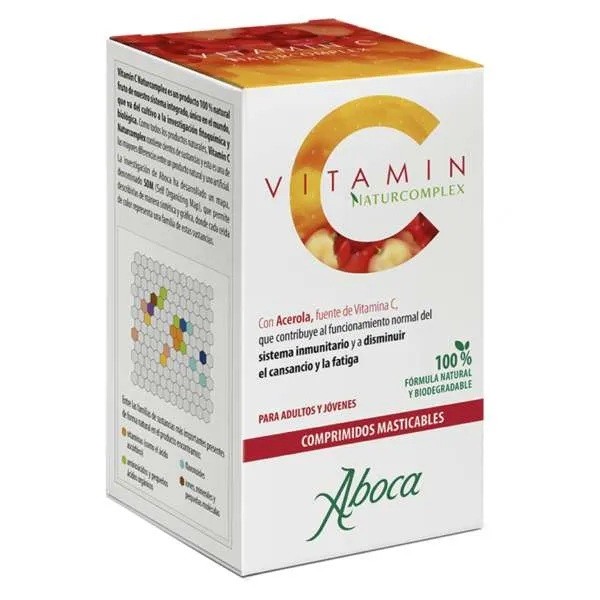 ABOCA VITAMINA C NATURCOMPLEX 30 COMPRIMIDOS MASTICABLES