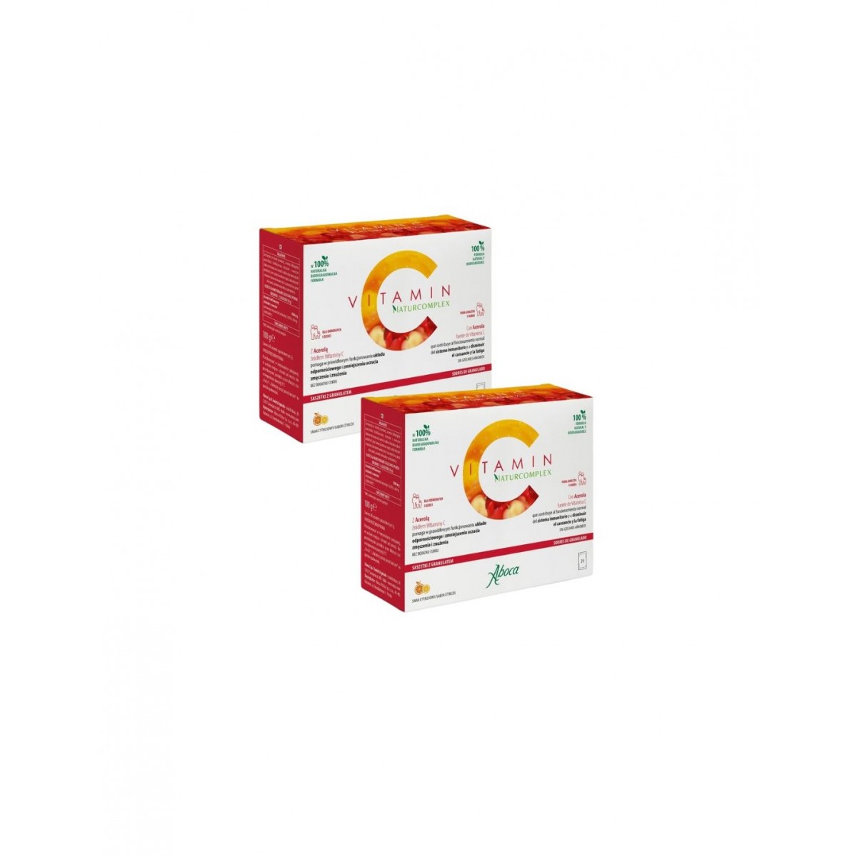 ABOCA VITAMINA C NATURCOMPLEX PACK DUPLO 2x20...