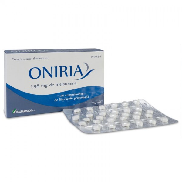 ONIRIA 30 COMPRIMIDOS RECUBIERTOS