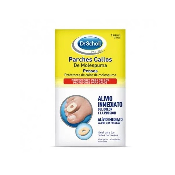 DR SCHOLL PARCHES CALLOS MOLESPUMA ESCUDO