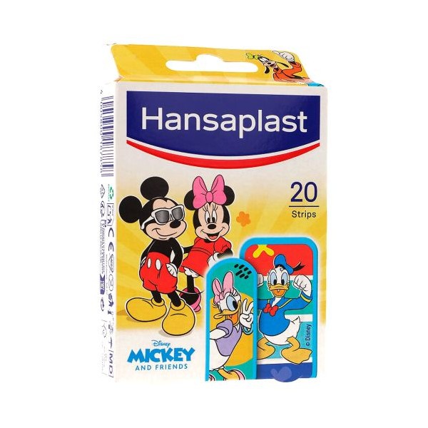 HANSAPLAST DISNEY APOSITO ADHESIVO MICKEY MOUSE 20 U