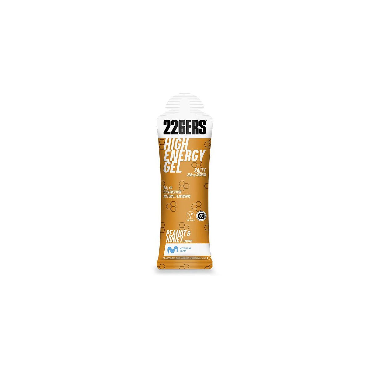 226ERS HIGH ENERGY GEL SALTY CACAHUETE Y MIEL...