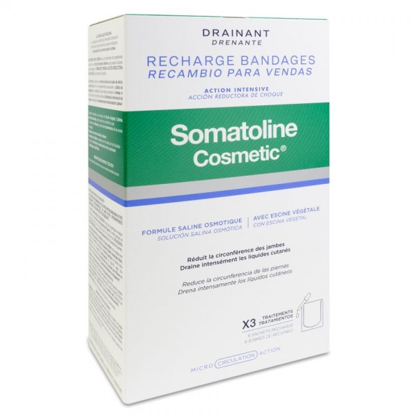 SOMATOLINE DRENANTE RECAMBIO PARA VENDAS 3 UNIDADES